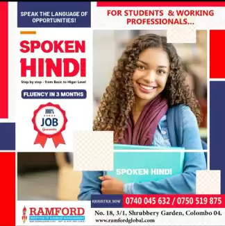 Spoken Hindi - Individual & Group - Physical & Online