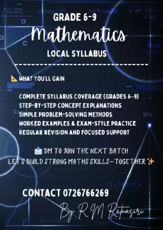 Start your journey to Ace your Math grade with me?