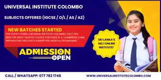 Subjects Offered (IGCSE / O/L / AS / A2)