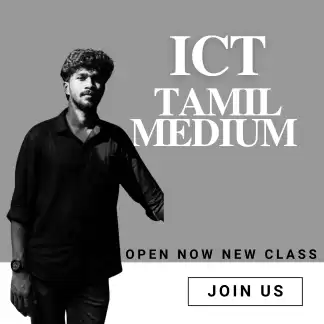 Tamil Medium A/L ICT – Online Class 💻📚