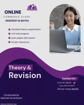 theory commerce class o/l