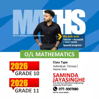 Theory + Revision + Past papers special program for grade 10/11 students
