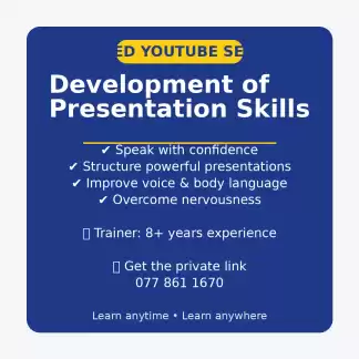 Training programme