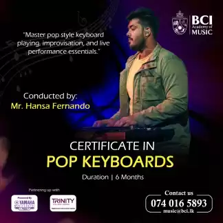 Trinity Rock and Pop Keyboard