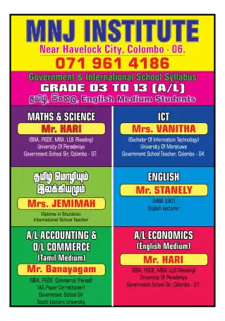 Tuition Class School Subjects