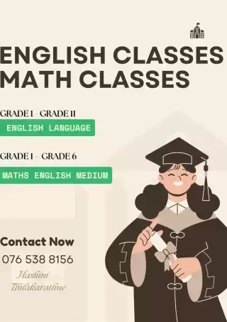Tuition classes for English & Maths Tuition classes for English & Maths