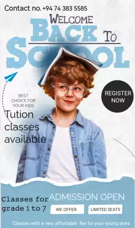 Tution classes for grade 1 to 7