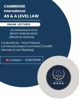 Tutoring for LLB & London AL students