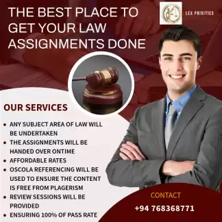 Undertaking LLB assignments: Undertaking LLB assignments: