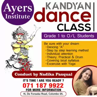 UNLEASH THE DANCER IN YOU ! ✨💃 Step into the rhythm of Kandyan dancing rhythm with Nadika Pasqual 📍*Newly joined with Ayers Institute Colombo 05* 💫 Jo