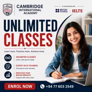 Unlimited IELTS Classes