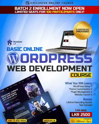 Web development course