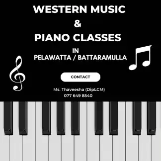 Western Music And Piano Classes In Pelawatta / Battaramulla