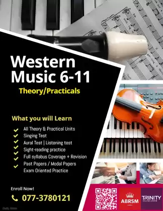 Western Music For 6–11 Students, Theory & Practical