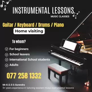 Western music instrumental lesson