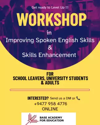 Workshop - Spoken English Skills & Skills Enhancement