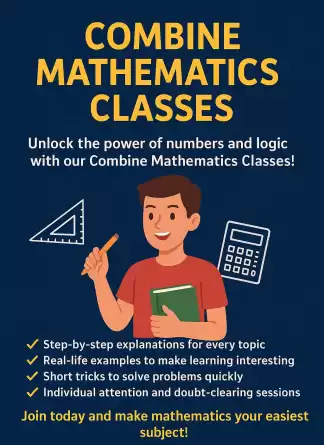 Your Journey to an A Grade in Combine Maths Starts Here!