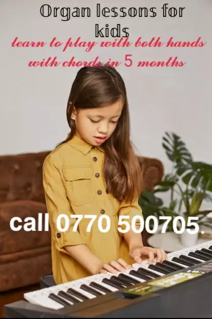 Tuition lessons in organ music for kids