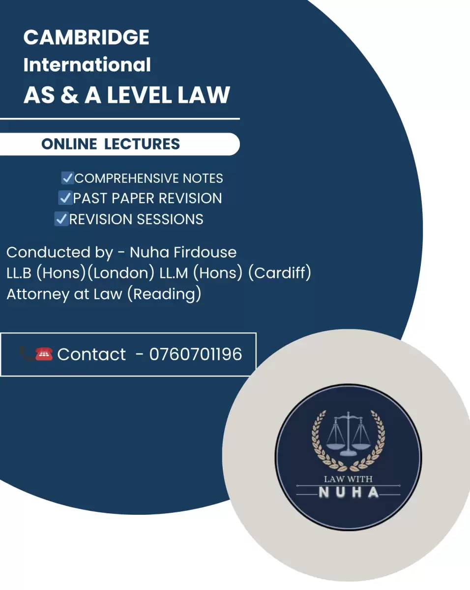 Tutoring for LLB & London AL students