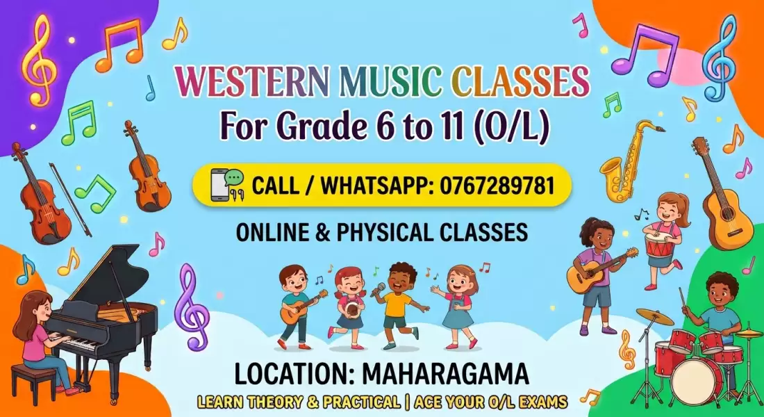 Western music classes grade 6-11