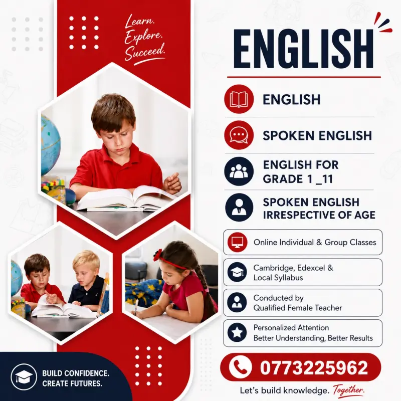 English, History and Geography